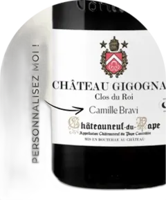 vue du vin Châteauneuf-du-Pape 2021