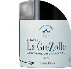 photo Saint-Emilion Grand Cru la Grezolle 2018