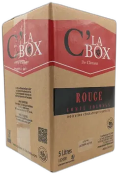 vue du vin Château Clément Termes c la Box de Clément Igp Comté Tolosan Bib