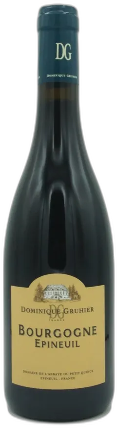 image du vin Dominique Gruhier Aoc Bourgogne Epineuil 2023 Rouge