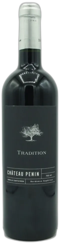 aperçu du vin Château Penin Aoc Bordeaux Supérieur Tradition