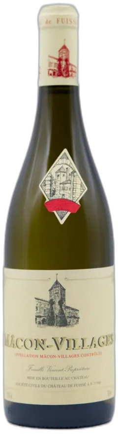 illustration du vin Château de Fuissé Aoc Mâcon Villages 2023 Blanc