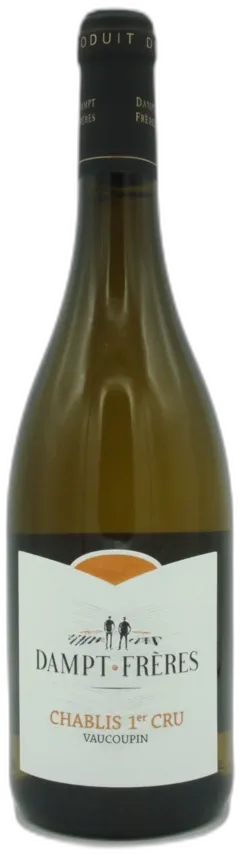 vue du vin Dampt Fréres Aoc Chablis 1er Cru "Vaucoupin" 2022