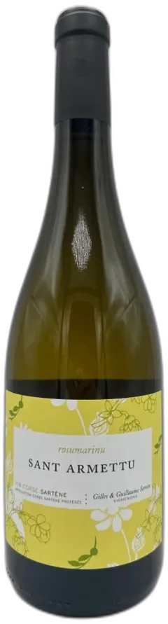 aperçu du vin Domaine Sant Armettu Rosumarinu Provence Corse France