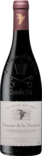 vue du vin Domaine de la Mordorée la Reine des Bois Châteauneuf-du-Pape