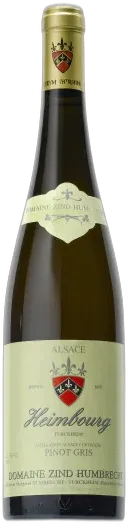 vue du vin Zind Humbrecht Pinot Gris Heimbourg