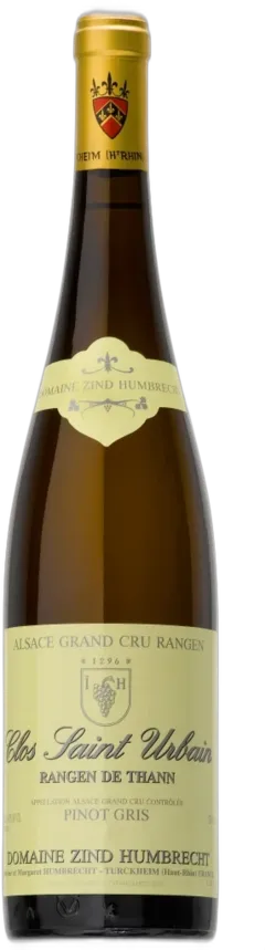 photo Zind Humbrecht Pinot Gris Clos st Urbain gc Rangen de Thann