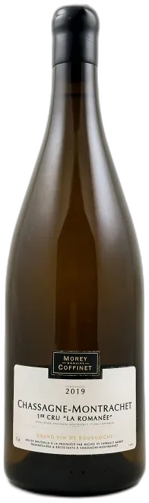 photo Morey-Coffinet Chassagne Montrachet 1er Cru La Romanée 2019 Magnum