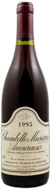 photo Peirazeau Groffier Chambolle Musigny 1er Cru Amoureuses
