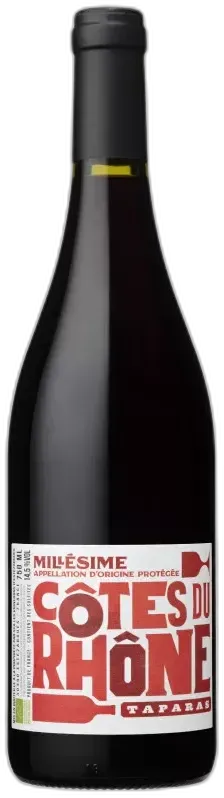 image du vin Taparas Rouge 2023 Vignerons d’Estezargues