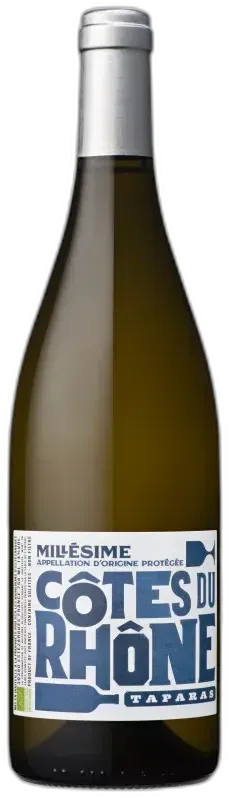 capture du vin Taparas Blanc 2024 Vignerons d’Estezargues