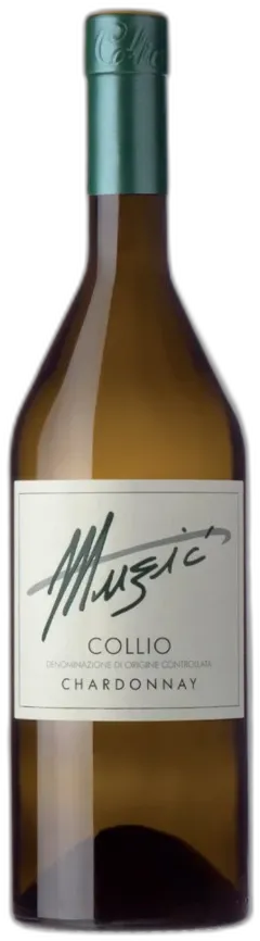 capture du vin Collio Chardonnay Doc 2024 Muzic
