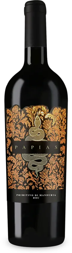 photos du vin Papias Primitivo di Manduria 2021