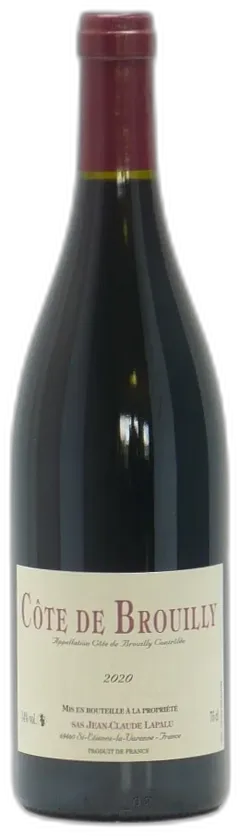 photo du vin Domaine Jean Claude Lapalu Côte de Brouilly 2020