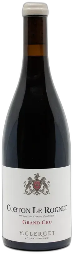 photo Y. Clerget Corton le Rognet Grand Cru 2021