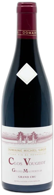 aperçu du vin Michel Gros Clos Vougeot Grand Cru Grand Maupertuis
