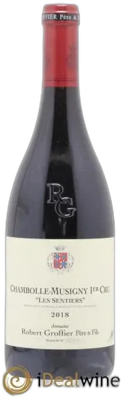 photo Chambolle-Musigny 1er Cru les Sentiers Robert Groffier Père & Fils
