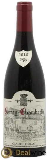 photo Gevrey-Chambertin Claude Dugat 2018