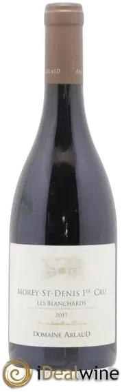 photo Morey Saint-Denis 1er Cru les Blanchards Arlaud 2017