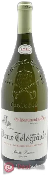 photo Châteauneuf-du-Pape Vieux Télégraphe Vignobles Brunier Blanc