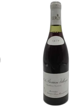 photo Côte de Beaune-Villages Domaine Leroy 1978