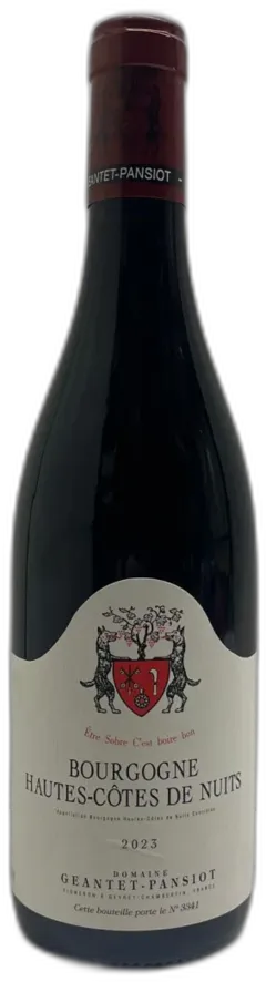 photo Hautes Côtes de Nuit Rouge Domaine Geantet Pansiot
