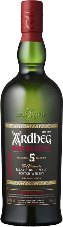 photo Ardbeg, Wee Beastie, 5 Ans