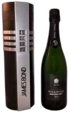 photo Champagne Bollinger Grande Annee James Bond 007