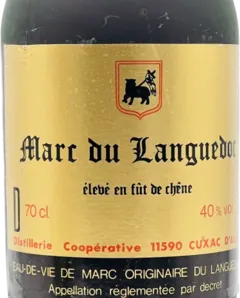 aperçu du vin Distillerie Cuxac d’Aude