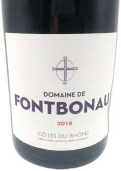 photo Cotes du Rhone Domaine de Fontbonau 2018