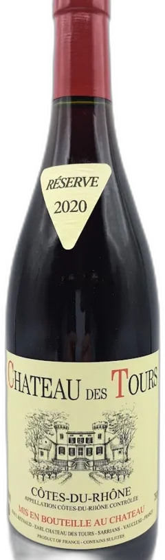 photo Chateau des Tours Reserve 2020
