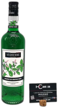 photo Liqueur de Menthe Verte Vedrenne