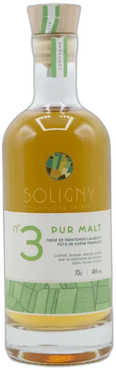 photo du vin Soligny Eau de Vie de Malt Pur Malt "le Chant du Coq" n°3