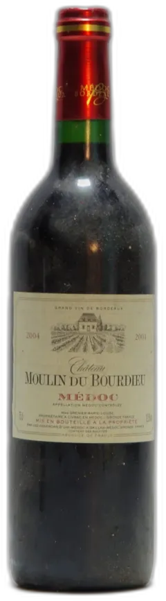 photo du vin Château Moulin du Bourdieu, Médoc
