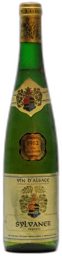 illustration du vin Union Vinicole Divinal, Sylvaner Réserve