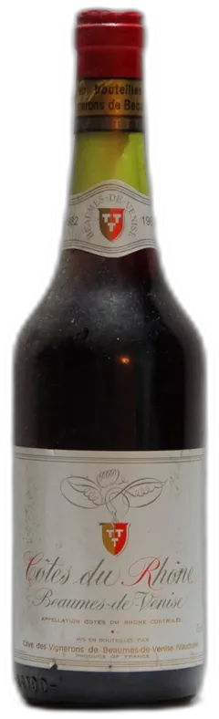 photo du vin Cave des Vigneron de Beaumes-de-Venise, Beaumes-de-Venise Cotes du Rhone