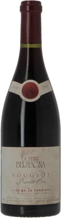capture du vin Vougeot 1er Cru Clos de la Perriere