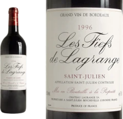 photo les Fiefs de Lagrange Rouge 1996 Second Vin du Château Lagrange