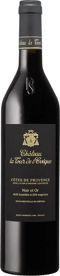 illustration du vin Noir & or Côtes de Provence