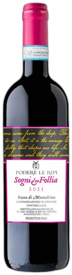 photo du vin Rosso di Montalcino Doc 'Sogni e Follia' Podere le Ripi