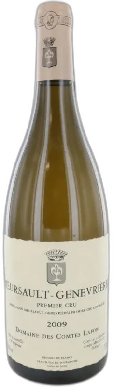 photo Meursault Genevrière 1er Cru 2009 Comtes Lafon