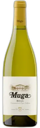 vue du vin Muga Blanco Fermentado en Barrica