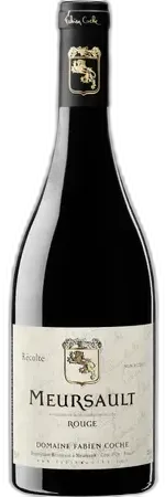 vue du vin Fabien Coche Meursault Rouge