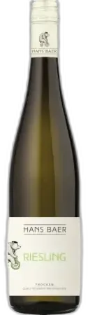 vue du vin Hans Baer Riesling