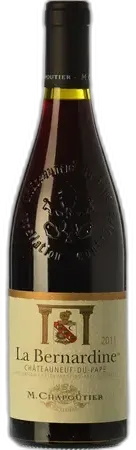 photo Chapoutier la Bernardine Rouge