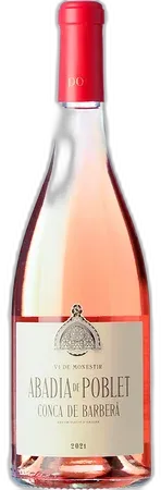 capture du vin Abadia de Poblet Rosat 2021