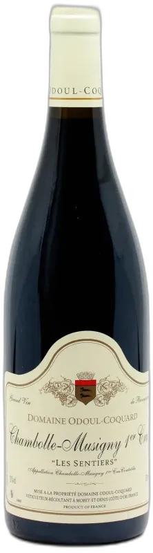 photo du vin Odoul Coquard Chambolle Musigny 1er Cru les Sentiers