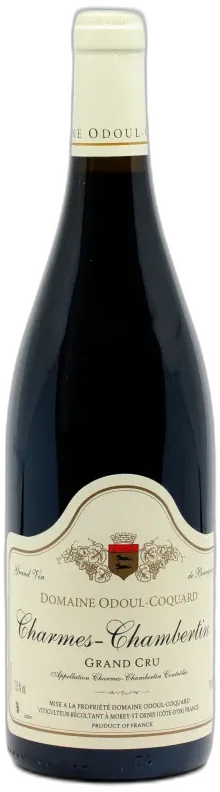 capture du vin Odoul Coquard Charmes Chambertin Grand Cru 2023