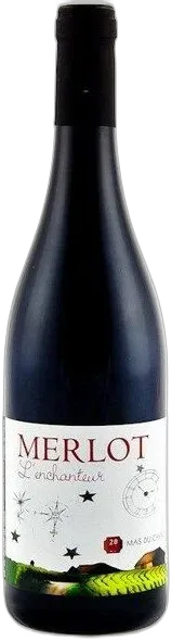 capture du vin Merlot l’Enchanteur
