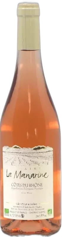 photo Côtes-du-Rhône Rosé la Manarine